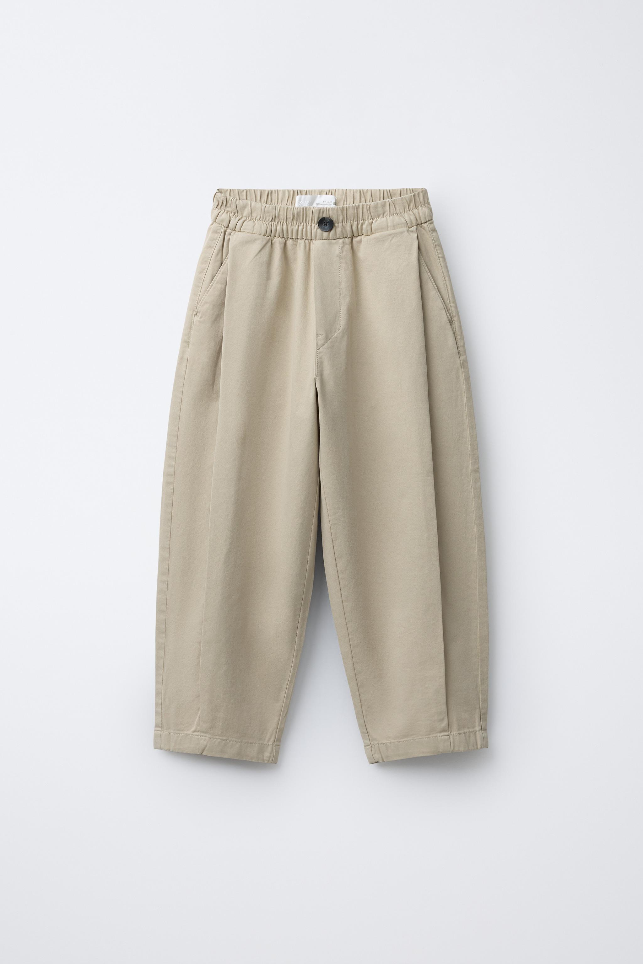 BALLOON PLEATED PANTS